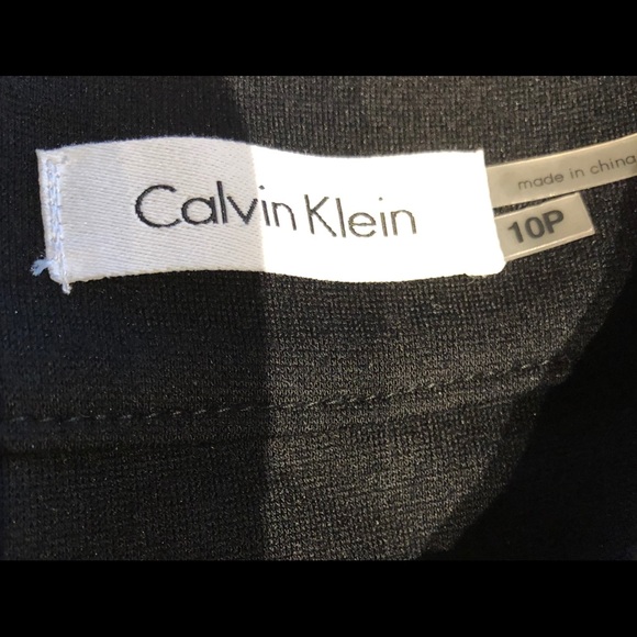 STYLISH!! CALVIN KLEIN SHEATH DRESS - sz 10 P - Picture 4 of 5